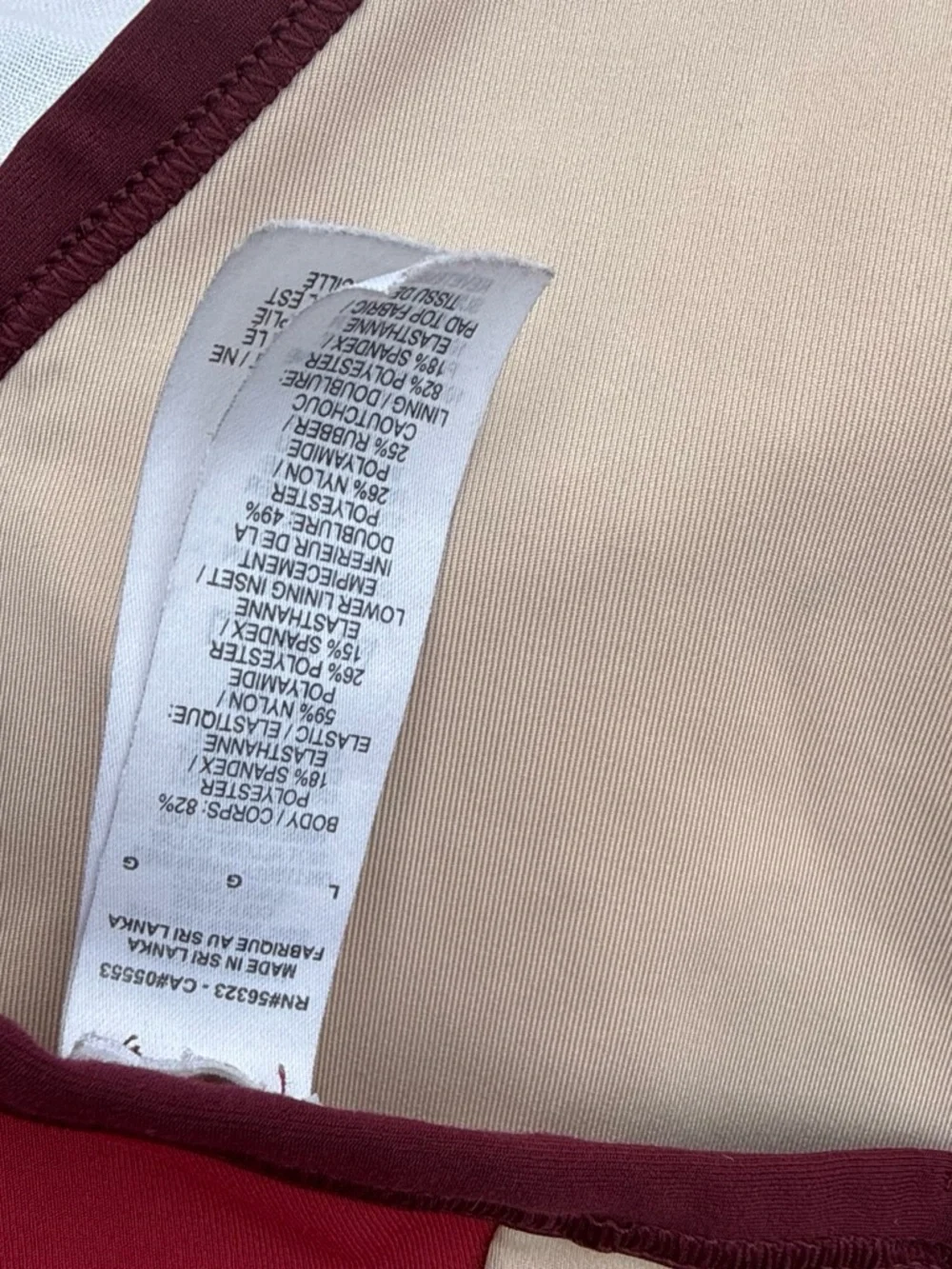 Nike supportive racerback